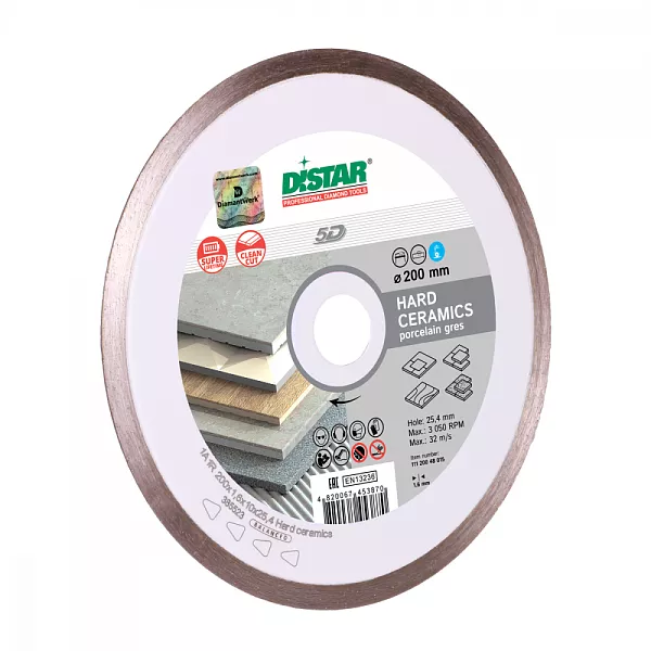 Алмазный диск DISTAR 1A1R HARD CERAMICS D230 : детальное описание и быстрый заказ