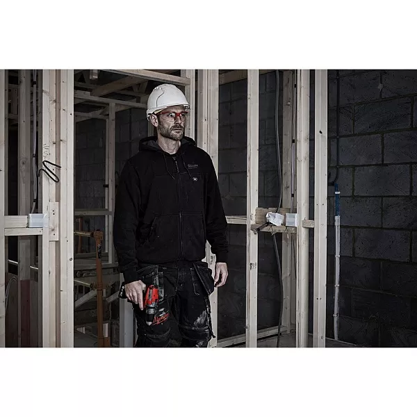 Толстовка чёрная Milwaukee M12 HHBL3-0 (M) 4933464347