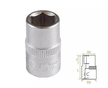Головка торцевая стандартная шестигранная 3/8&quot;, 11 мм AFFIX AF00030011 AFFIX – анонс, характеристики, MSTAF00030011 