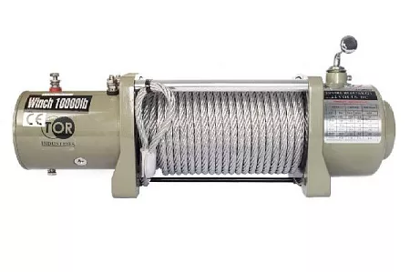 Акции в Инструмент-24 на лебедка (4536 кг/28 м) автомобильная tor 12 v s10000