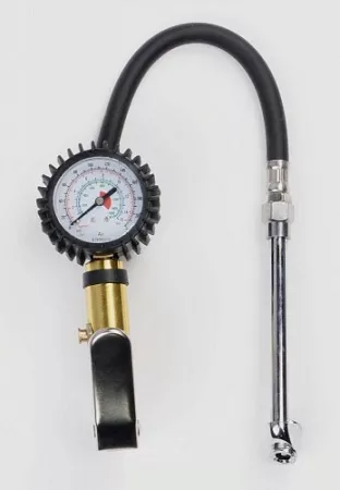Пистолет для накачки с манометром Zitrek TG-63 : Дорожно-строительное оборудование / Погружные насосы, станции / Насосы и гидравлическое оборудование
