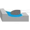Борфреза пламевидная KORNOR H0613M03 насечка стандарт типа H – купить в , подробное изображение 
