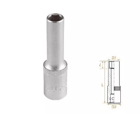Головка торцевая глубокая шестигранная 3/8&quot;, 8 мм AFFIX AF00130008 AFFIX – анонс, характеристики, MSTAF00130008 