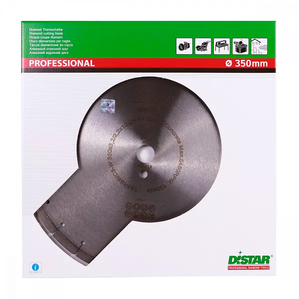 Алмазный диск DISTAR 1A1RSS/C3-W Green Concrete D350 : детальное описание и быстрый заказ