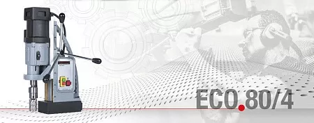 EUROBOOR ECO.80/4 Магнитный сверлильный станок – анонс, характеристики, 