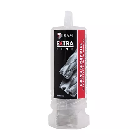 Сверло корончатое DIAM HSS 15x50 Extra Line (металл) (320308) DIAM – анонс, характеристики, 320308 