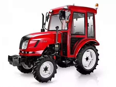 Минитрактор Донгфенг (Dongfeng) DF-244 ГУР синий с кабиной; цена 1&nbsp;099&nbsp;358 &#8381;
