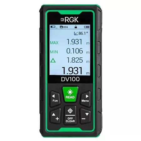 Лазерный дальномер с видоискателем RGK DV100 с калибровкой (134128) RGK – анонс, характеристики, 