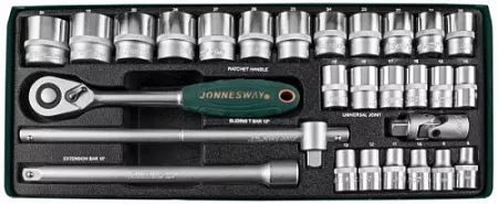Набор головок торцевых Jonnesway S04H4728S – анонс, характеристики, S04H4728S 
