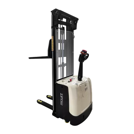 Акции в Инструмент-24 на самоходный электроштабелер prolift m2 sdr 1645 li-ion со свободным подъемом
