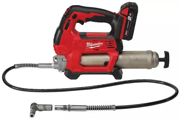 Шприц Milwaukee M18 GG-201 C детальные картинки Детальное изображение : шприц milwaukee m18 gg-201 c