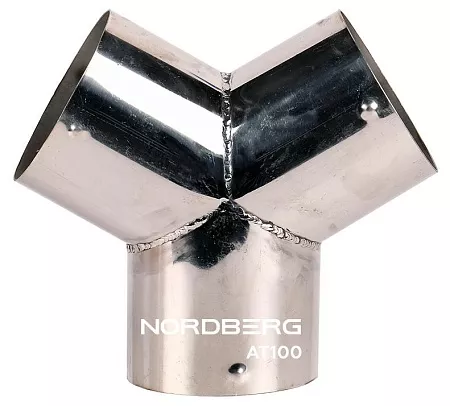 Насадка металлическая y-образная для шланга D=100 мм Nordberg AT100 – анонс, характеристики, 