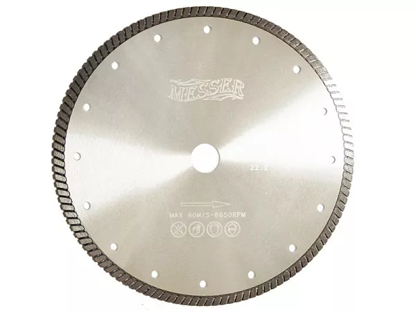 Алмазный диск MESSER B/L Turbo для бетона D180 : детальное описание и быстрый заказ