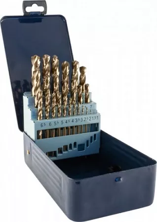 Набор спиральных сверл Thorvik HSS Co TDBS19K5 – анонс, характеристики, TDBS19K5 