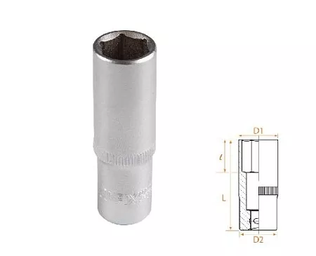 Головка торцевая глубокая шестигранная 3/8&quot;, 14 мм AFFIX AF00130014 AFFIX – анонс, характеристики, MSTAF00130014 