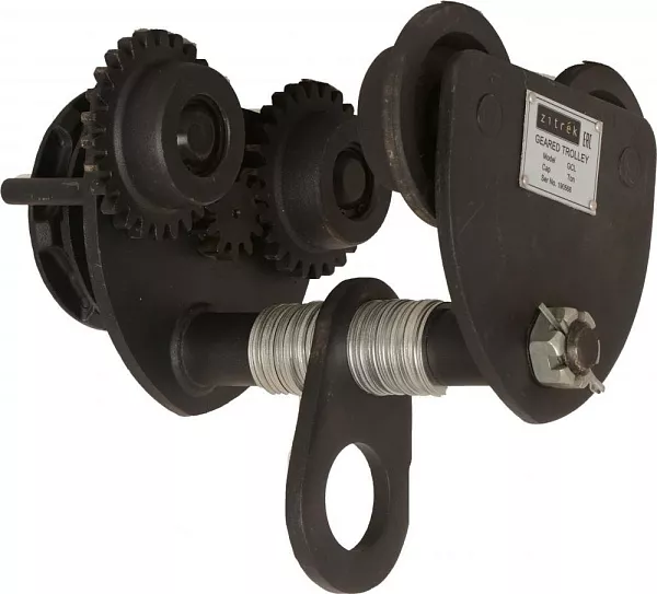 Детальная фотография тележка приводная zitrek gcl-2e (2т/6м)