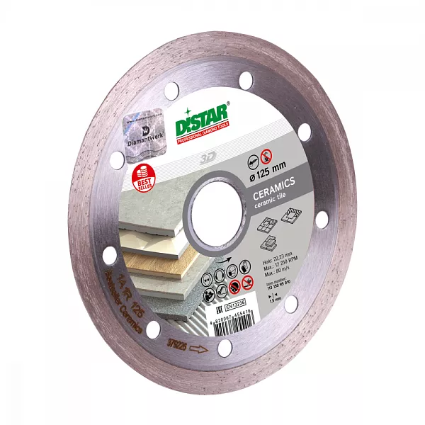 Алмазный диск DISTAR 1A1R Bestseller Ceramics D125 : детальное описание и быстрый заказ