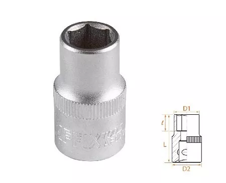 Головка торцевая стандартная шестигранная 1/2&quot;, 12 мм AFFIX AF00040012 AFFIX – анонс, характеристики, MSTAF00040012 