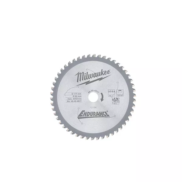 Milwaukee F 174 x 15.87 x36 Диск для циркулярной пилы по металлу – купить в , подробное изображение 
