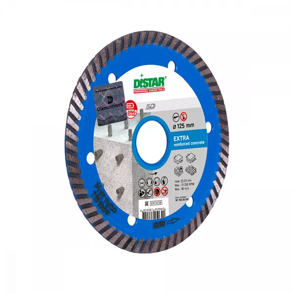 Алмазный диск DISTAR 1A1R TURBO EXTRA D125 : 2 380 ₽ Алмазный диск DISTAR 1A1R TURBO EXTRA D125 : детальное описание и быстрый заказ