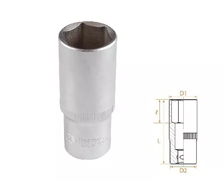 Головка торцевая глубокая шестигранная 1/2&quot;, 24 мм AFFIX AF00140024 AFFIX – анонс, характеристики, MSTAF00140024 