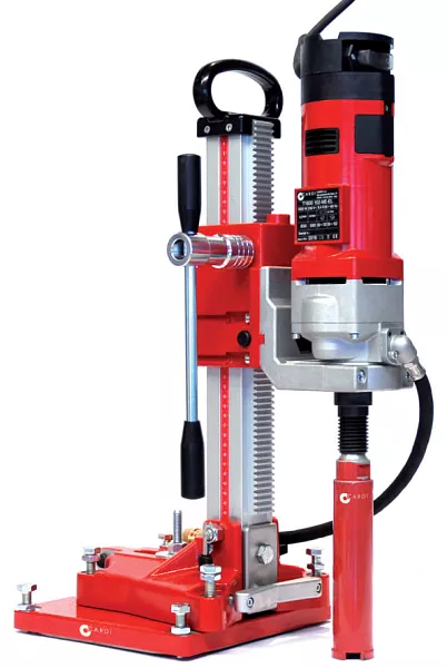 Установка алмазного бурения CARDI 202-K для сухой резки и мокрой