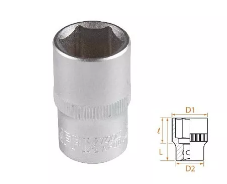 Головка торцевая стандартная шестигранная 1/2&quot;, 17 мм AFFIX AF00040017 AFFIX – анонс, характеристики, MSTAF00040017 
