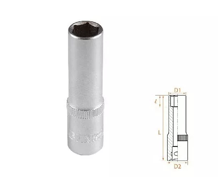 Головка торцевая глубокая шестигранная 3/8&quot;, 11 мм AFFIX AF00130011 AFFIX – анонс, характеристики, MSTAF00130011 