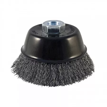 Щётка чашечная гофрированная для УШМ, METAL Standard, 100xМ14 - S0.30 - RPM 8500 &quot;D.BOR&quot; – анонс, характеристики, 