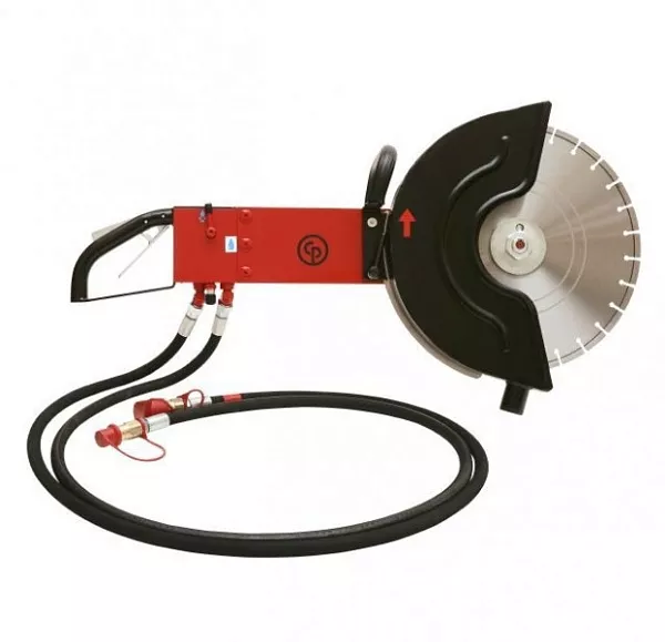 Chicago Pneumatic Дисковая пила гидравлическая SAW 14 бурение, сверление отверстий алмазными коронками Chicago Pneumatic Дисковая пила гидравлическая SAW 14 для сухой резки и мокрой