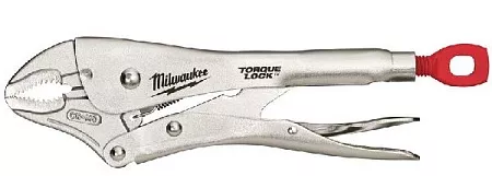 Цена по акции на milwaukee 10torque lock зажим закругленные губки в магазине Инструмент-24