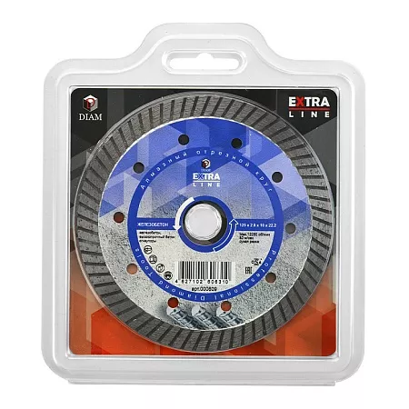 Акции и распродажи - алмазный диск turbo железобетон extra line 125*2,0*10*22,2 (000609) в магазине tool-24