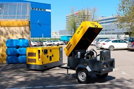 Компрессор Atlas Copco XA 77E – анонс, характеристики, 