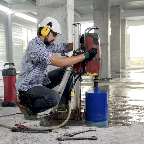 Алмазная коронка DISTAR DDS-W 1/4 UNC Ж/б D162 – купить в , подробное изображение 
