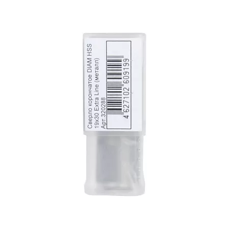 Сверло корончатое DIAM HSS 19x30 Extra Line (металл) (320288) DIAM – анонс, характеристики, 320288 