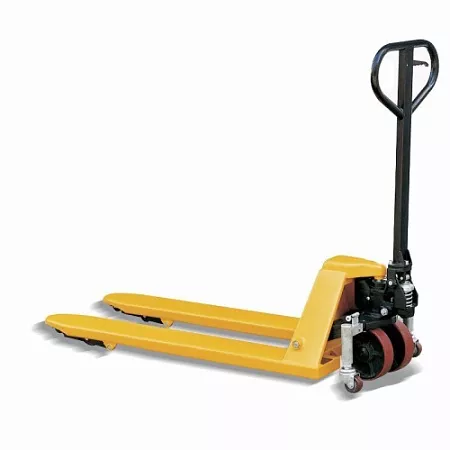 Акции в Инструмент-24 на тележка гидравлическая tor hpf12s 2000/1200 кг, 
540x1150 мм, 4 направления (полиуретан.колеса)