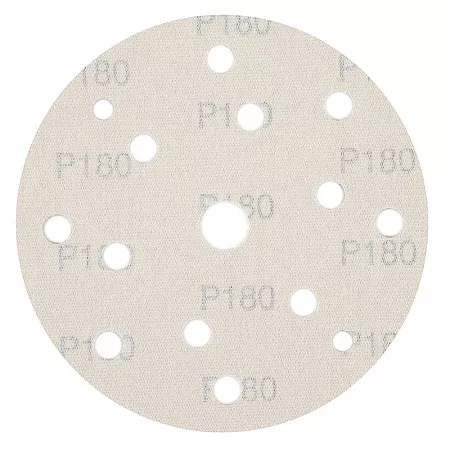 *Schtaer 255Abrasive paper абразив на бумажной основе в кругах 15отв. D=150 Р180 (набор 10шт) SCHTAER – анонс, характеристики, 