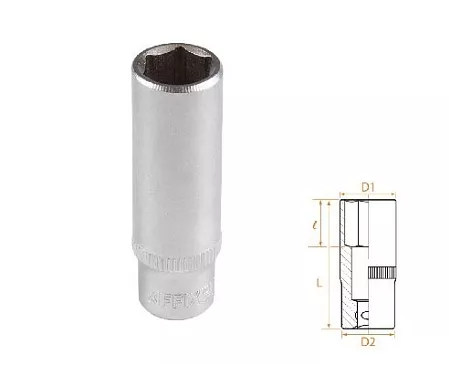 Головка торцевая глубокая шестигранная 1/4&quot;, 11 мм AFFIX AF00120011 AFFIX – анонс, характеристики, MSTAF00120011 