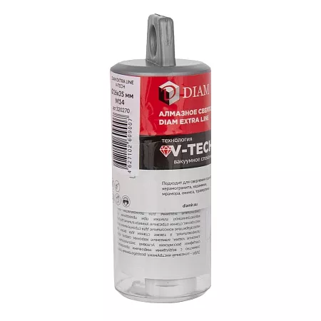 Сверло алмазное DIAM 16x35xМ14 Extra Line V-TECH (в.спекание) (320270) DIAM – анонс, характеристики, 320270 