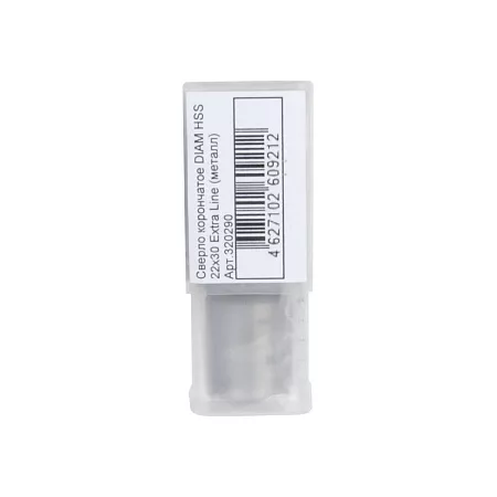 Сверло корончатое DIAM HSS 22x30 Extra Line (металл) (320290) DIAM – анонс, характеристики, 320290 