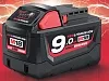 Детальное изображение : milwaukee m18 в9 аккумулятор 9аh redlithium