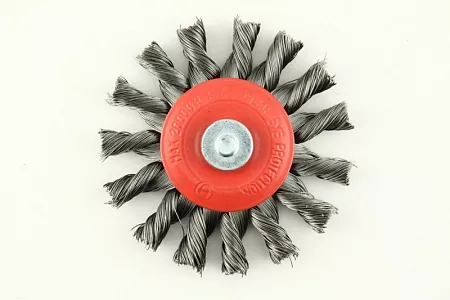 Щетка для дрели металл GermaFlex дисковая витая D75 – анонс, характеристики, 