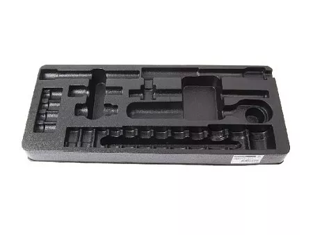 Ложемент для наборов торцевых головок 3023MR, 3523MR, 9-3523MR, PVC KING TONY 84352312B KING TONY – анонс, характеристики, MST84352312B 