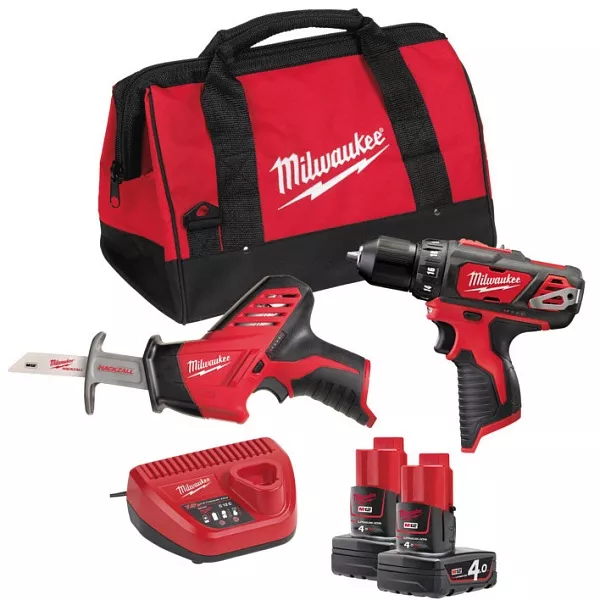 Детальное изображение : milwaukee м12вpp2в-402в набор
