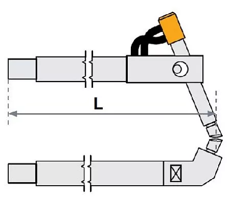 Верхнее плечо наклонное FUBAG O 22х125 для SG4-6 23&nbsp;330 &#8381;