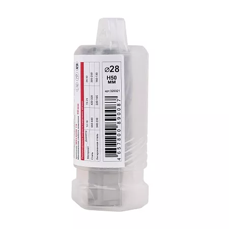 Сверло корончатое DIAM HSS 28x50 Extra Line (металл) (320321) DIAM – анонс, характеристики, 320321 