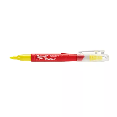 Цена по акции на маркеры milwaukee inkzall yellow - 5 pc в магазине Инструмент-24