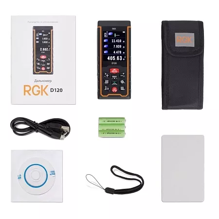 Лазерный дальномер с видоискателем RGK D120 (4610011871382) RGK – анонс, характеристики, 
