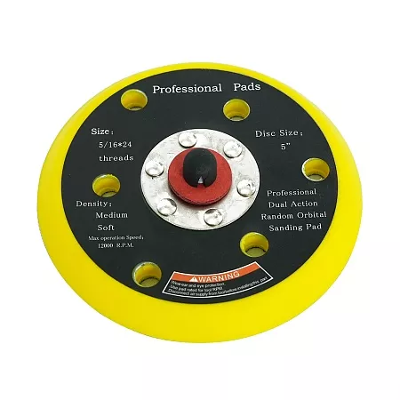 SCHTAER 5pad опора для шлифовальной машинки (125 мм, 6 отверстий) SCHTAER – анонс, характеристики, 