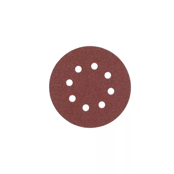 Шлиф. бумага - D 125 мм - 8 отверстий Milwaukee 125 mm GR 60 - 25шт – купить в , подробное изображение 
